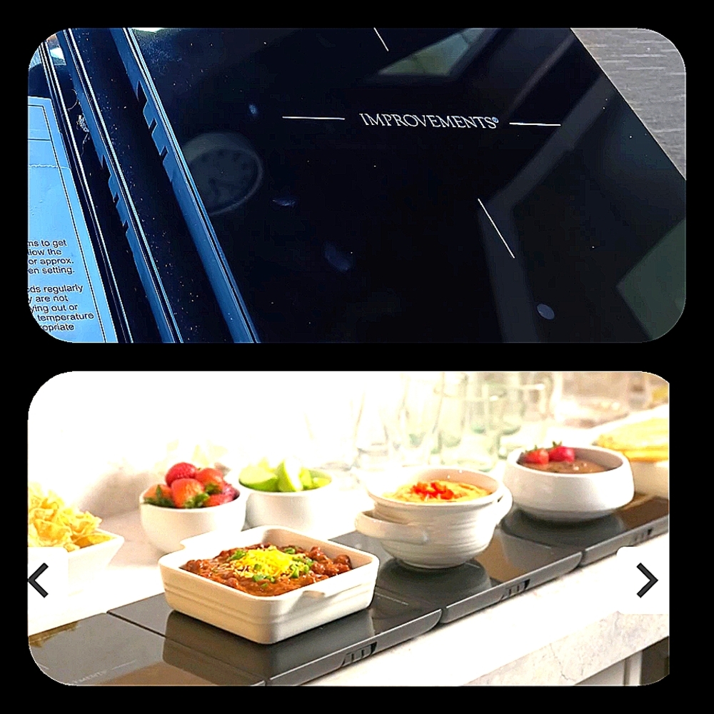 4 Piece Warming Trays